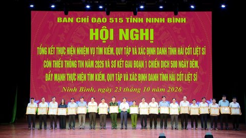 Tập trung t&igrave;m kiếm, quy tập v&agrave; x&aacute;c định danh t&iacute;nh h&agrave;i cốt liệt sĩ