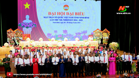 Khai mạc Đại hội đại biểu MTTQ Việt Nam tỉnh Ninh B&igrave;nh lần thứ XII, nhiệm kỳ 2024-2029