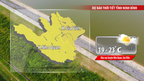 Dự b&aacute;o thời tiết đ&ecirc;m 23, ng&agrave;y 24/01/2022