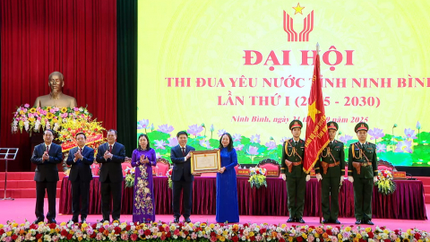 Đại hội Thi đua y&ecirc;u nước tỉnh Ninh B&igrave;nh lần thứ I, giai đoạn 2025-2030