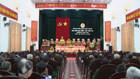 Đại hội đại biểu Hội CCB huyện Y&ecirc;n M&ocirc; nhiệm kỳ 2022 - 2027