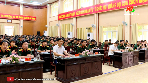 Đảng ủy Qu&acirc;n sự tỉnh bồi dưỡng cập nhật kiến thức cho c&aacute;n bộ năm 2024