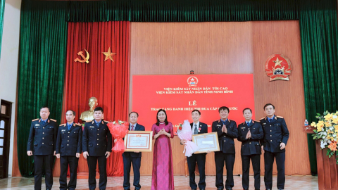 Đảng ủy Viện Kiểm s&aacute;t nh&acirc;n d&acirc;n tỉnh triển khai c&ocirc;ng t&aacute;c năm 2026