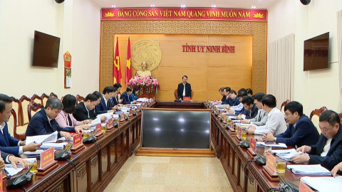 Hội nghị Ban Thường vụ tỉnh ủy - 06/11/2025