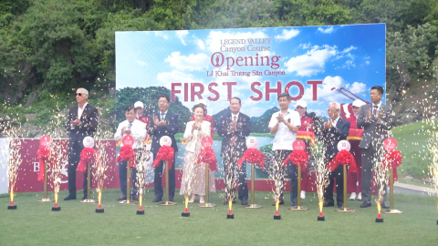 Khai trương s&acirc;n Canyon Course - N&acirc;ng tầm trải nghiệm golf đẳng cấp quốc tế tại Ninh B&igrave;nh 