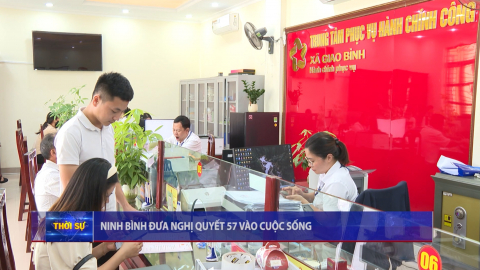 Ninh B&igrave;nh đưa Nghị quyết 57 v&agrave;o cuộc sống