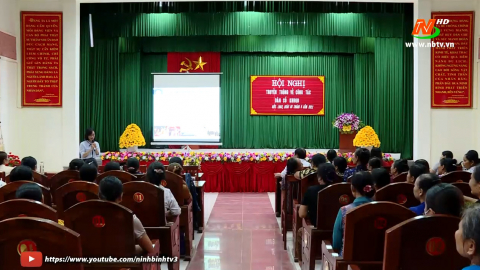 N&acirc;ng cao hoạt động truyền th&ocirc;ng về d&acirc;n số ở cơ sở