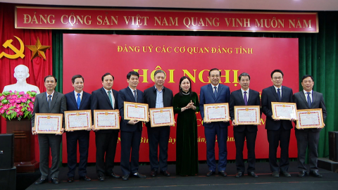 Đảng ủy c&aacute;c cơ quan Đảng tỉnh tổng kết c&ocirc;ng t&aacute;c x&acirc;y dựng Đảng năm 2025