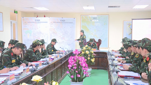 Bộ CHQS tỉnh ho&agrave;n th&agrave;nh luyện tập chuyển trạng th&aacute;i sẵn s&agrave;ng chiến đấu