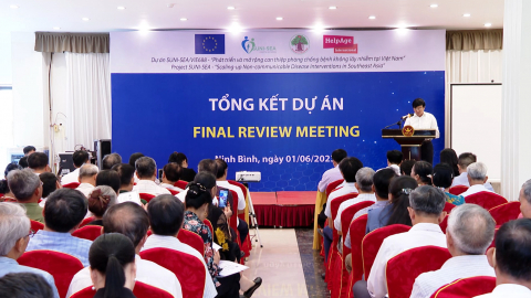 Tổng kết dự &aacute;n ph&aacute;t triển v&agrave; mở rộng can thiệp ph&ograve;ng, chống bệnh kh&ocirc;ng l&acirc;y nhiễm
