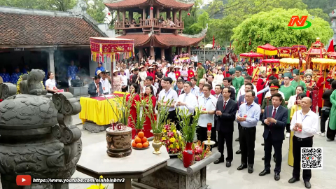 Khai mạc lễ hội truyền thống đền Th&aacute;i Vi năm 2026