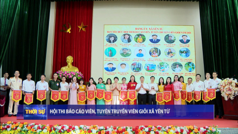Hội thi B&aacute;o c&aacute;o vi&ecirc;n, tuy&ecirc;n truyền vi&ecirc;n giỏi x&atilde; Y&ecirc;n Từ  năm 2026