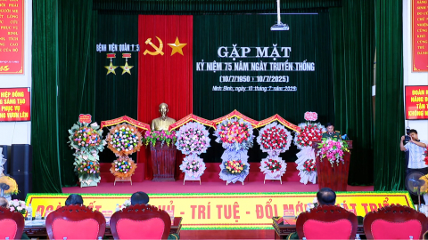 Bệnh viện Qu&acirc;n Y 5 gặp mặt kỷ niệm 75 năm ng&agrave;y truyền thống