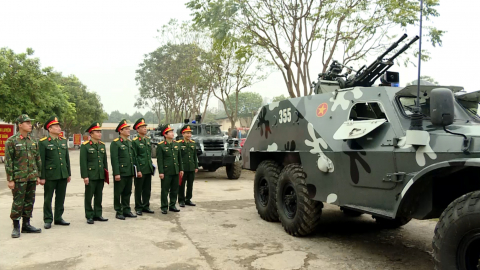 Kiểm tra c&ocirc;ng t&aacute;c trực sẵn s&agrave;ng chiến đấu