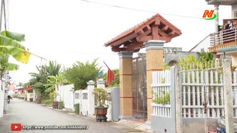 Lưu Phương đ&oacute;n bằng c&ocirc;ng nhận x&atilde; đạt chuẩn n&ocirc;ng th&ocirc;n mới n&acirc;ng cao