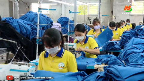 Nho Quan ph&aacute;t triển nghề may