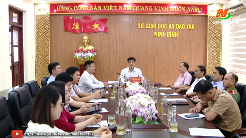 Hội nghị trực tuyến về c&ocirc;ng t&aacute;c tổ chức Kỳ thi tốt nghiệp THPT 2023