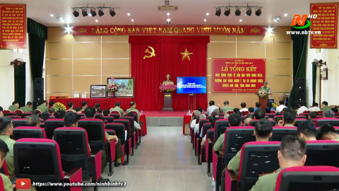Trường Cao đẳng ANND I tổng kết hoạt động thực tế tại x&atilde; Quang Thiện