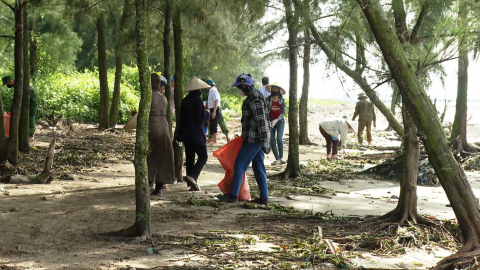 Ninh B&igrave;nh nhiều giải ph&aacute;p l&agrave;m sạch m&ocirc;i trường bờ biển