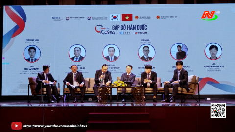 Đo&agrave;n đại biểu tỉnh Ninh B&igrave;nh tham dự Hội nghị &ldquo;Gặp gỡ H&agrave;n Quốc&rdquo; 2026