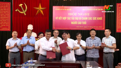 K&yacute; kết hợp t&aacute;c t&agrave;i trợ v&agrave; chăm s&oacute;c sức khỏe người cao tuổi