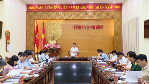 Hội nghị Ban Thường vụ Tỉnh ủy - 17/7/2025