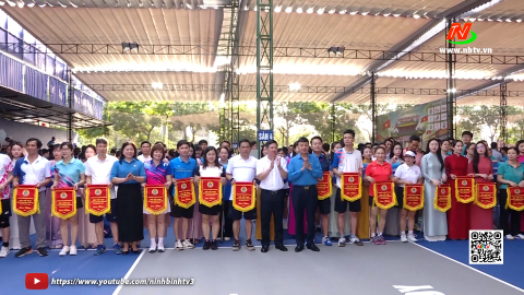 C&ocirc;ng đo&agrave;n UBND tỉnh Ninh B&igrave;nh tổ chức giải thể thao đo&agrave;n vi&ecirc;n, c&ocirc;ng chức, vi&ecirc;n chức, người lao động