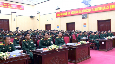 Bộ Chỉ huy Qu&acirc;n sự tỉnh tập huấn c&aacute;n bộ giai đoạn 1, năm 2026