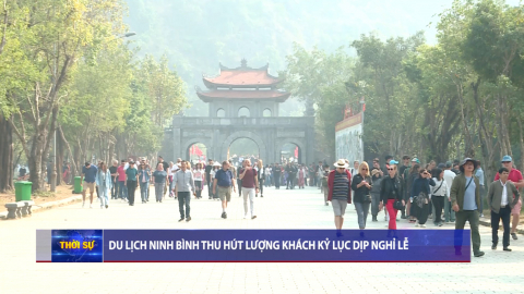 Du lịch Ninh B&igrave;nh thu h&uacute;t lượng kh&aacute;ch kỷ lục dịp nghỉ lễ