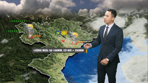 Dự b&aacute;o thời tiết đ&ecirc;m 16, ng&agrave;y 17/07/2024