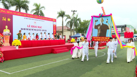 Khai mạc Đại hội Thể dục thể thao phường Nam Hoa Lư