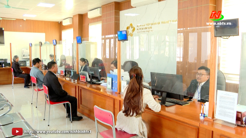 Chuyển biến t&iacute;ch cực từ thực hiện Chủ đề c&ocirc;ng t&aacute;c năm ở huyện Kim Sơn