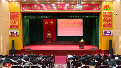 Gia Viễn qu&aacute;n triệt, triển khai Nghị quyết số 10 của Bộ Ch&iacute;nh trị v&agrave; th&ocirc;ng b&aacute;o nhanh kết quả Hội nghị Trung ương 5