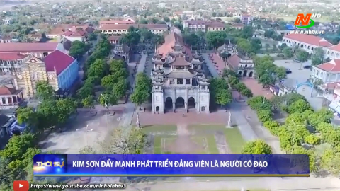 Kim Sơn đẩy mạnh ph&aacute;t triển đảng vi&ecirc;n l&agrave; người c&oacute; đạo