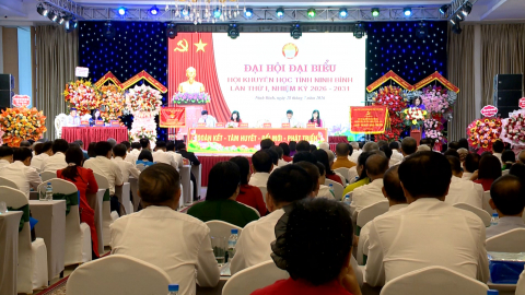 Đại hội đại biểu Hội Khuyến học tỉnh Ninh B&igrave;nh lần thứ I, nhiệm kỳ 2026-2031