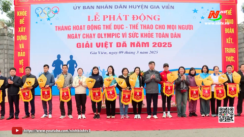 Gia Viễn ph&aacute;t động Th&aacute;ng hoạt động Thể dục thể thao v&agrave; Ng&agrave;y chạy Olympic