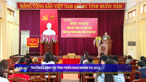 Trường Ch&iacute;nh trị tỉnh triển khai nhiệm vụ năm 2022