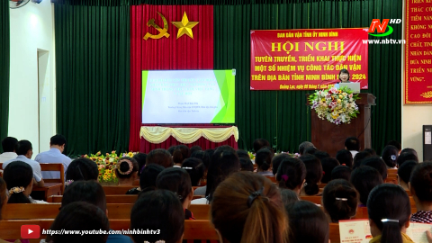 Tuy&ecirc;n truyền thực hiện một số nhiệm vụ c&ocirc;ng t&aacute;c d&acirc;n vận tại x&atilde; Quảng Lạc