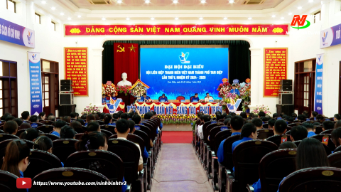 Đại hội Hội Li&ecirc;n hiệp Thanh ni&ecirc;n th&agrave;nh phố Tam Điệp lần thứ V, nhiệm kỳ 2024 -2029