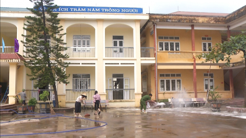 C&ocirc;ng t&aacute;c chuẩn bị cho năm học mới ở c&aacute;c trường v&ugrave;ng T&acirc;y Đ&aacute;y ph&iacute;a Bắc tỉnh