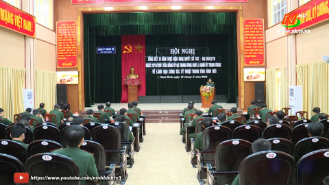 Đảng ủy qu&acirc;n sự tỉnh tổng kết 15 năm thực hiện nghị quyết 382 