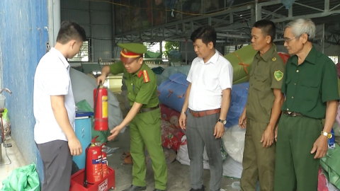 Tăng cường ph&ograve;ng, chống ch&aacute;y nổ dịp cuối năm