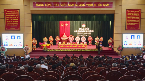 Đại hội đại biểu MTTQ Việt Nam huyện Y&ecirc;n Kh&aacute;nh, nhiệm kỳ 2024-2029