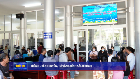 Điểm tuy&ecirc;n truyền, tư vấn ch&iacute;nh s&aacute;ch BHXH