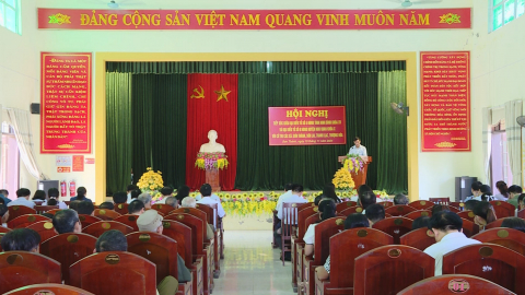 Đại biểu HĐND tỉnh tiếp x&uacute;c cử tri huyện Nho Quan