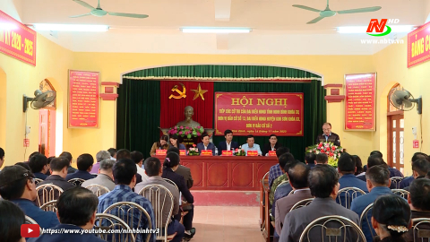 Đại biểu HĐND tỉnh tiếp x&uacute;c cử tri huyện Kim Sơn