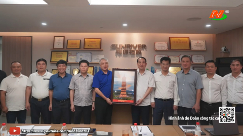 Đo&agrave;n c&ocirc;ng t&aacute;c tỉnh Ninh B&igrave;nh thăm, l&agrave;m việc tại Trung Quốc