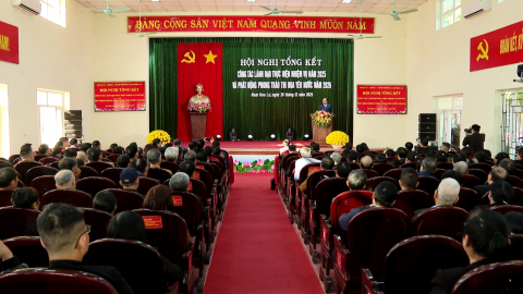 Phường Nam Hoa Lư tổng kết c&ocirc;ng t&aacute;c x&acirc;y dựng Đảng năm 2025