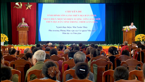 Tuy&ecirc;n truyền, vận động nh&acirc;n d&acirc;n thực hiện nếp sống văn minh