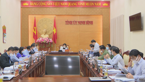 BTV tỉnh ủy g&oacute;p &yacute; c&aacute;c nội dung tr&igrave;nh kỳ họp thứ 4, HĐND tỉnh (Kh&oacute;a XV)
